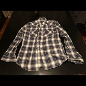 American Eagle men’s western style button down